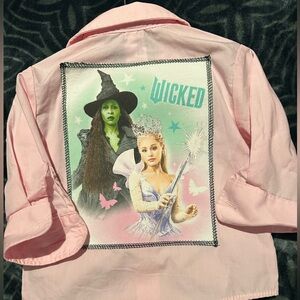 Light Pink Button-Up Shirt